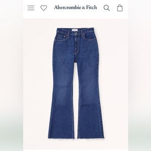 Curve Love High Rise Vintage Flare Jean DARK 28S